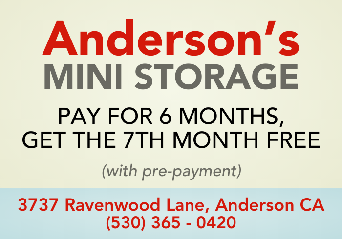 Anderson Mini Storage Coupon